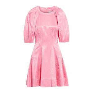 Jonathan Simkhai NWT Holland Satin-moire Mini Dress in Camellia Size 0